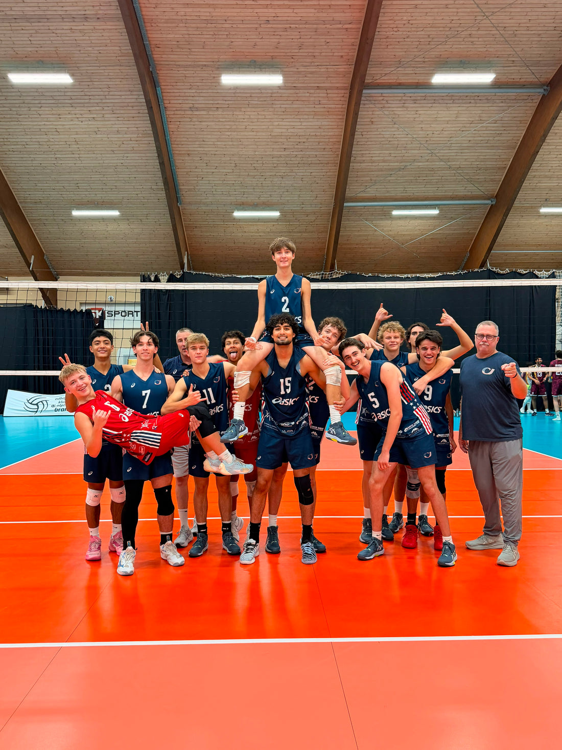 HIGH SCHOOL TEAM SWEEPS QATAR